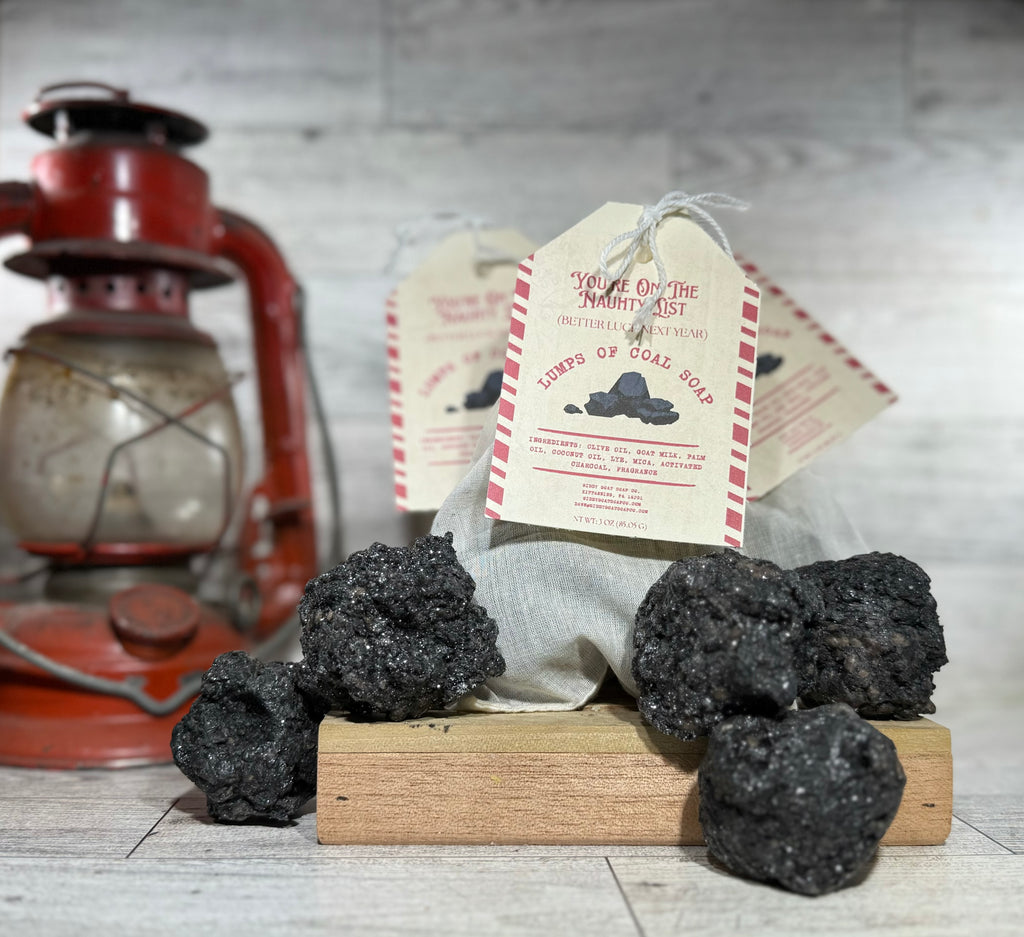 "Lumps of Coal" Activated Charcoal Bar